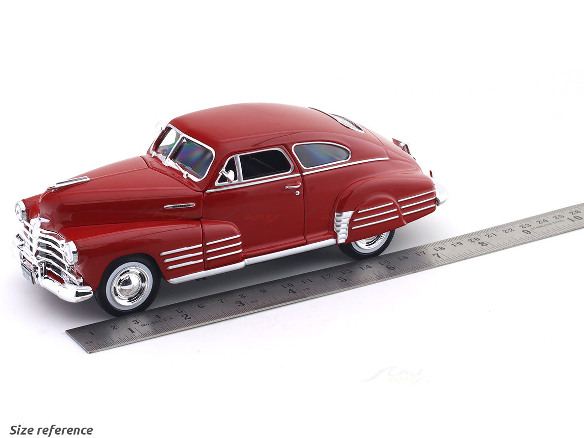 1948 Chevrolet Fleetline Aerosedan red 1:24 Maisto Licensed Diecast Scale Model Car Collectible