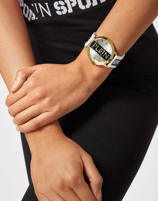 Plein Sport Sport Legend Gold Round Dial Quartz Analog Women Watch