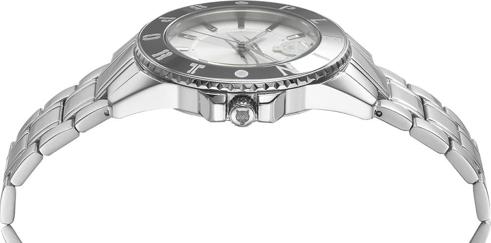 Plein Sport Sport Glam Silver Round Dial Quartz Analog Women Watch