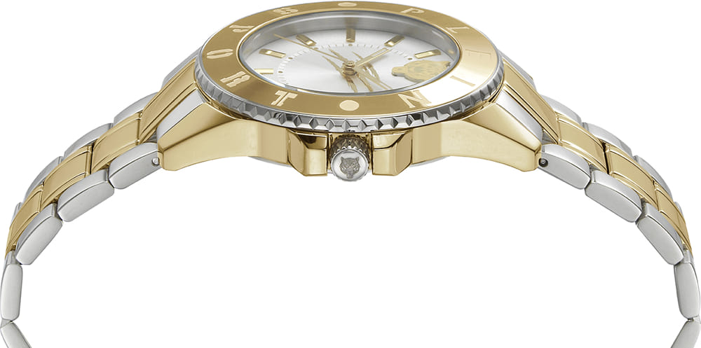 Plein Sport Sport Glam Gold Round Dial Quartz Analog Women Watch