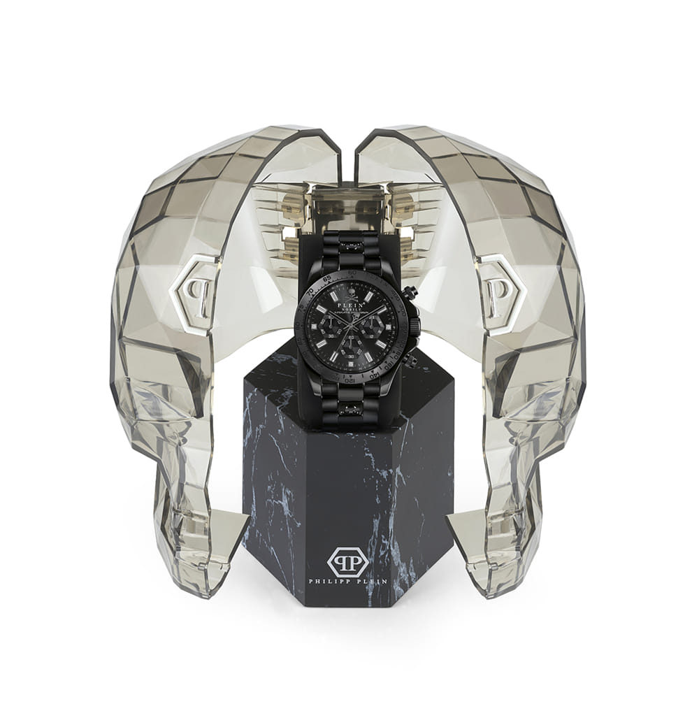 Philipp Plein Black Dial Quartz Men Watch