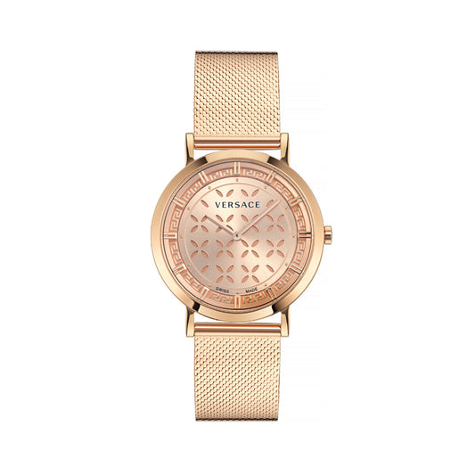 Versace New Generation Rose Gold Round Dial Quartz Analog Women Watch