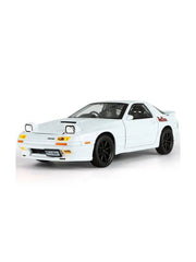 White - Mazda RX-7 Elite Metal Diecast Car - Scale 1:32 - TV5395