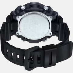 Youth Men Quartz Black Dial Analog-Digital Resin Watch AD264