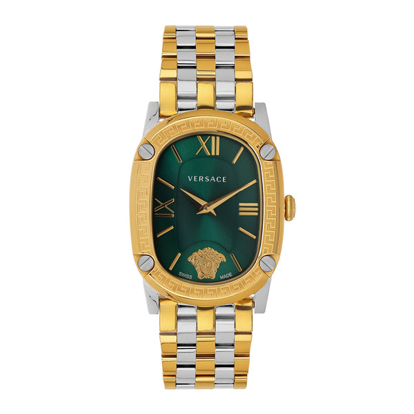 Versace New Couture Green Oval Quartz Women Watch