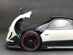 1/18 Almost Real AR+ Pagani Zonda Cinque Coupe 2009 White Diecast Full Open