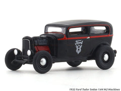 1932 Ford Tudor Sedan black 1:64 M2 Machines licensed diecast scale model car 32500-92