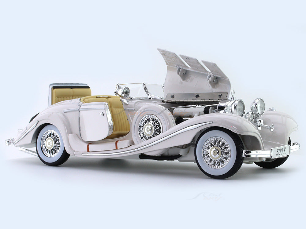 1936 Mercedes-Benz 500K Type Specialroadster 1:18 Maisto diecast scale model collectible