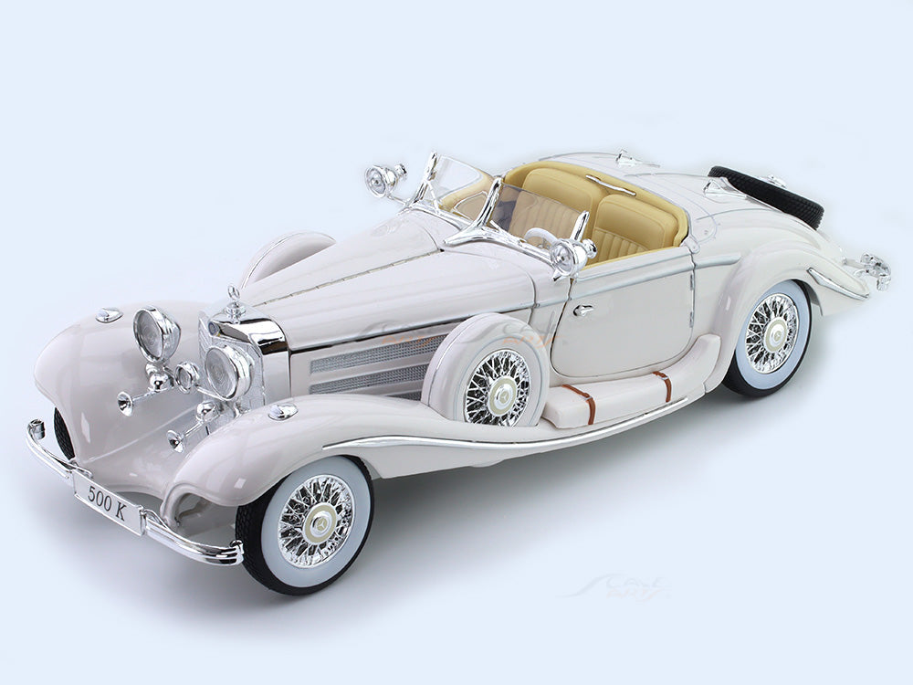 1936 Mercedes-Benz 500K Type Specialroadster 1:18 Maisto diecast scale model collectible