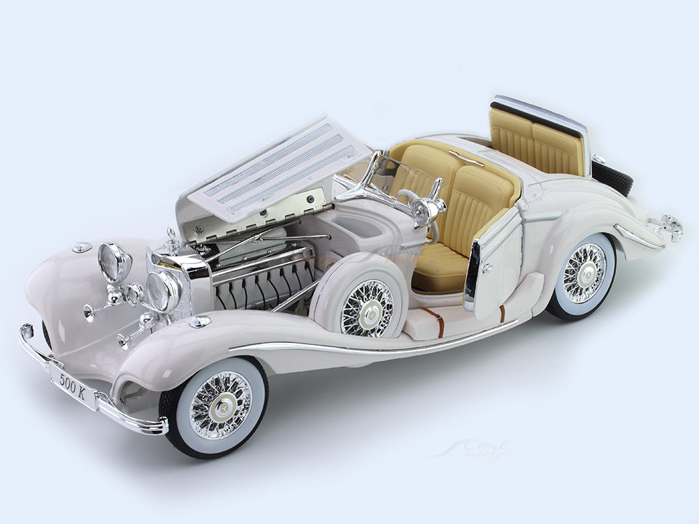 1936 Mercedes-Benz 500K Type Specialroadster 1:18 Maisto diecast scale model collectible