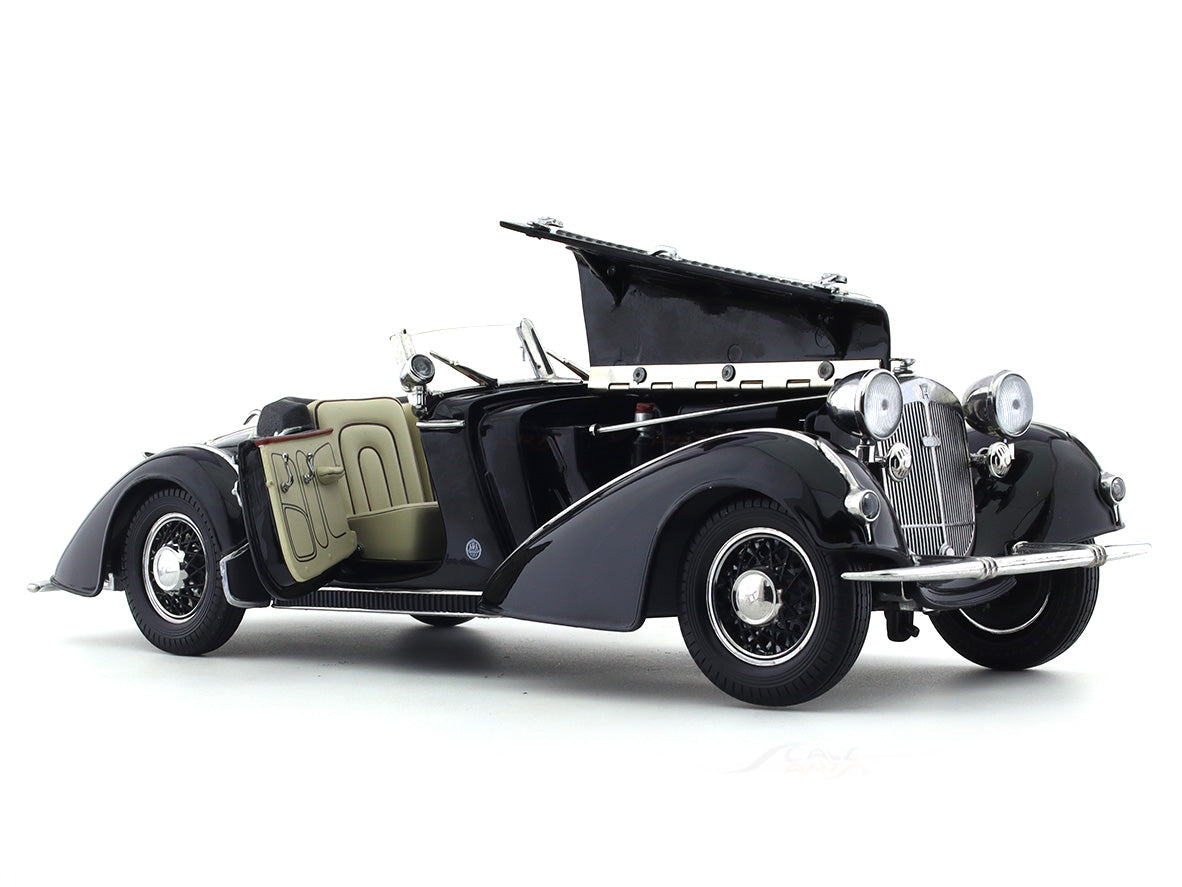 1939 Horch 855 Roadster black 1:18 Sunstar diecast Scale Model collectible