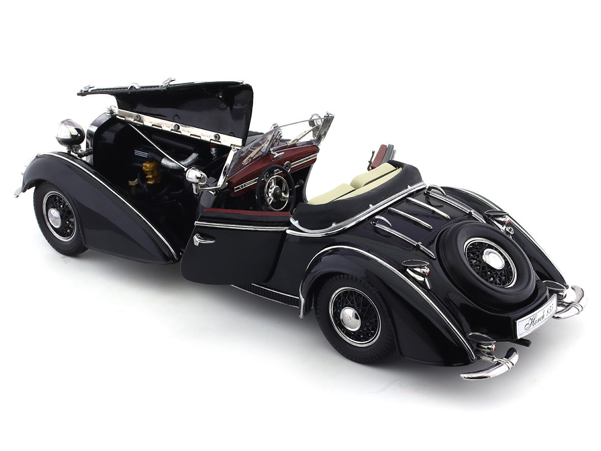 1939 Horch 855 Roadster black 1:18 Sunstar diecast Scale Model collectible