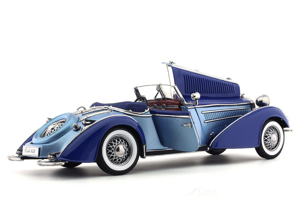 1939 Horch 855 Roadster blue 1:18 Sunstar diecast Scale Model collectible