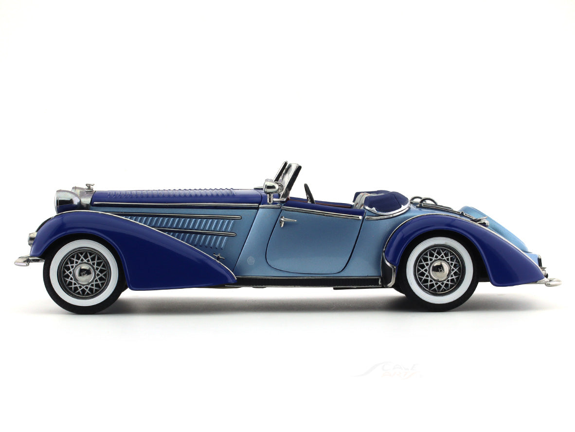 1939 Horch 855 Roadster blue 1:18 Sunstar diecast Scale Model collectible