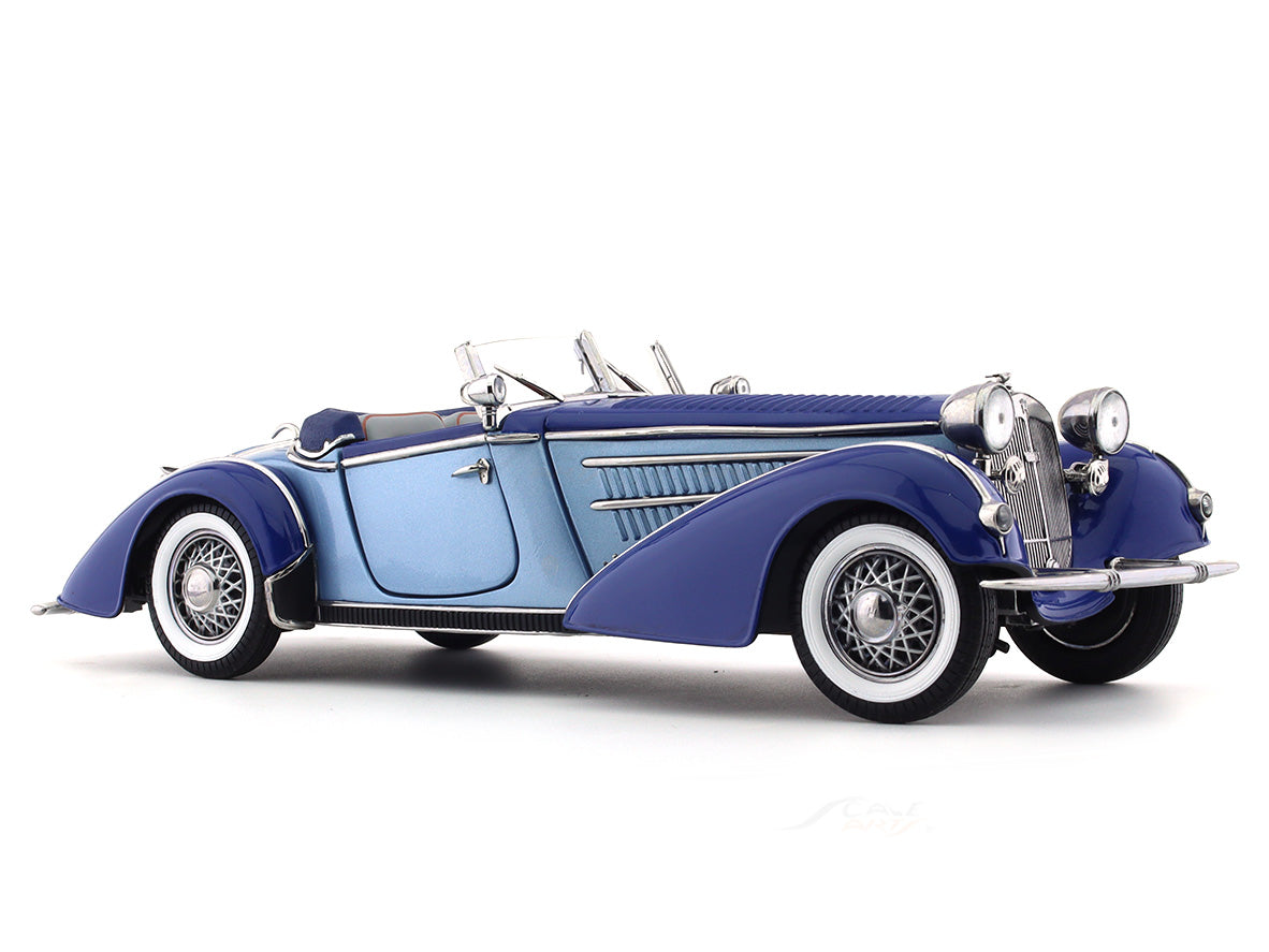 1939 Horch 855 Roadster blue 1:18 Sunstar diecast Scale Model collectible