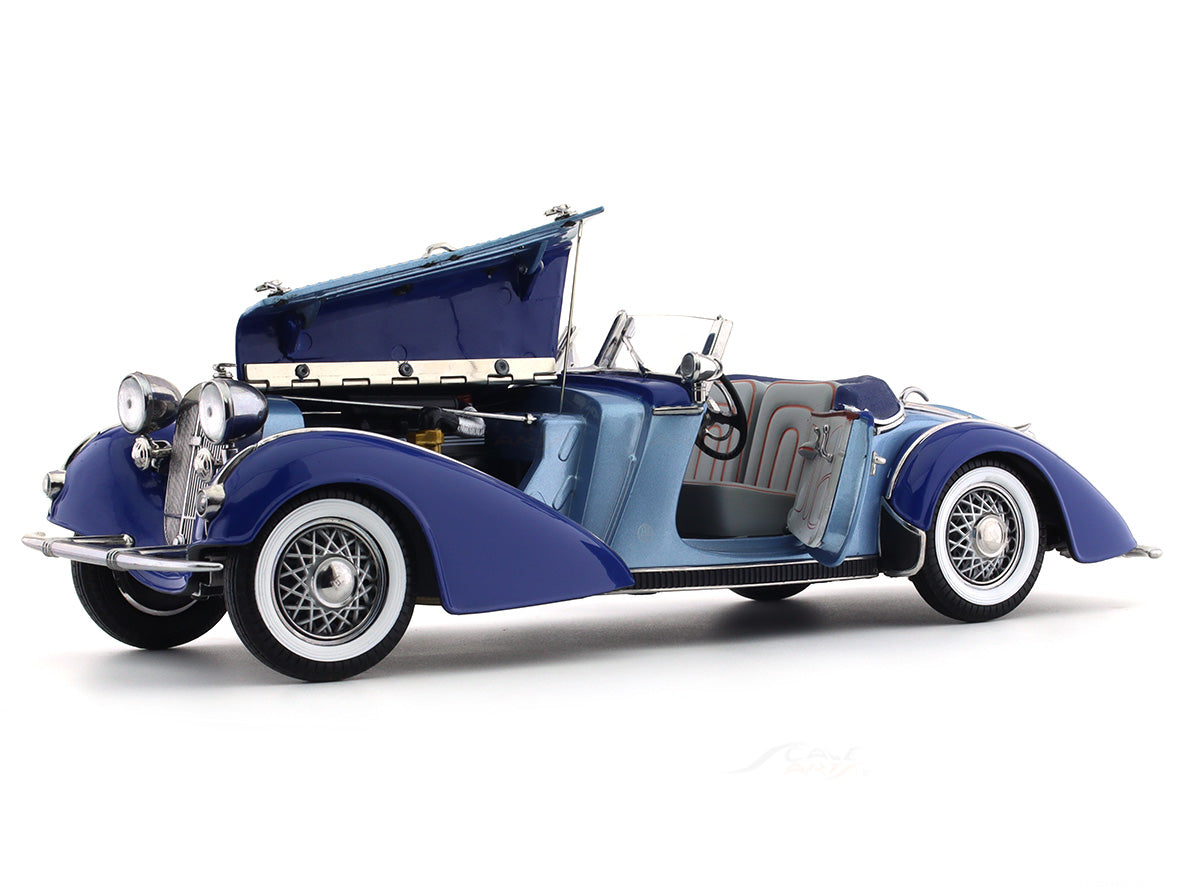 1939 Horch 855 Roadster blue 1:18 Sunstar diecast Scale Model collectible