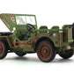 1944 Jeep Willys Green 1:18 American Diorama diecast scale model car collectible