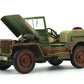 1944 Jeep Willys Green 1:18 American Diorama diecast scale model car collectible