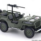 1944 Willys Jeep Military Green 1:18 Norev licensed diecast scale model car collectible