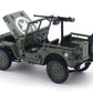 1944 Willys Jeep Military Green 1:18 Norev licensed diecast scale model car collectible