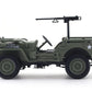 1944 Willys Jeep Military Green 1:18 Norev licensed diecast scale model car collectible