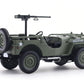 1944 Willys Jeep Military Green 1:18 Norev licensed diecast scale model car collectible