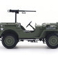 1944 Willys Jeep Military Green 1:18 Norev licensed diecast scale model car collectible