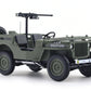 1944 Willys Jeep Military Green 1:18 Norev licensed diecast scale model car collectible