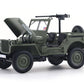 1944 Willys Jeep Military Green 1:18 Norev licensed diecast scale model car collectible