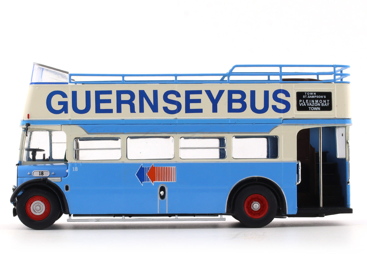 1947 AEC Regent III RT Double Decker London Bus 1:43 diecast scale model bus collectible