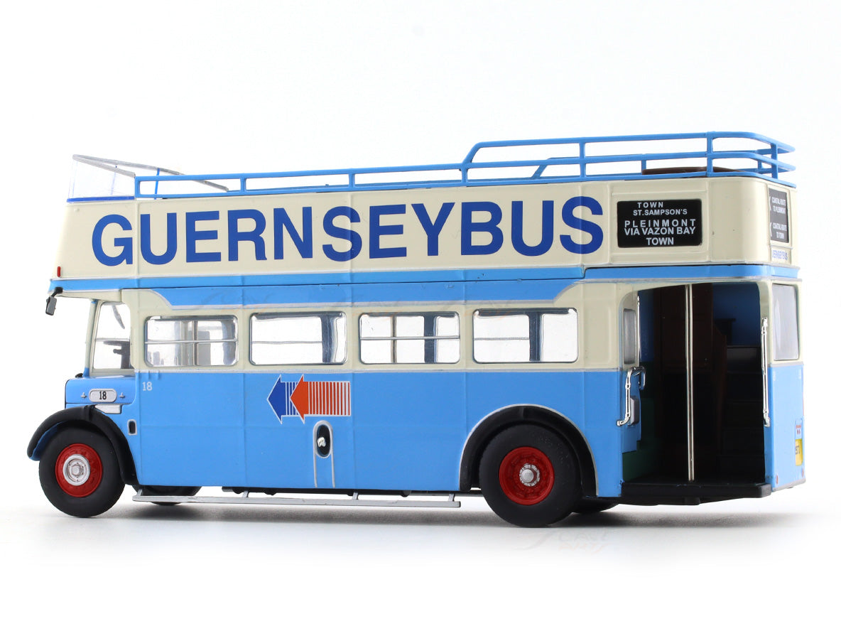 1947 AEC Regent III RT Double Decker London Bus 1:43 diecast scale model bus collectible