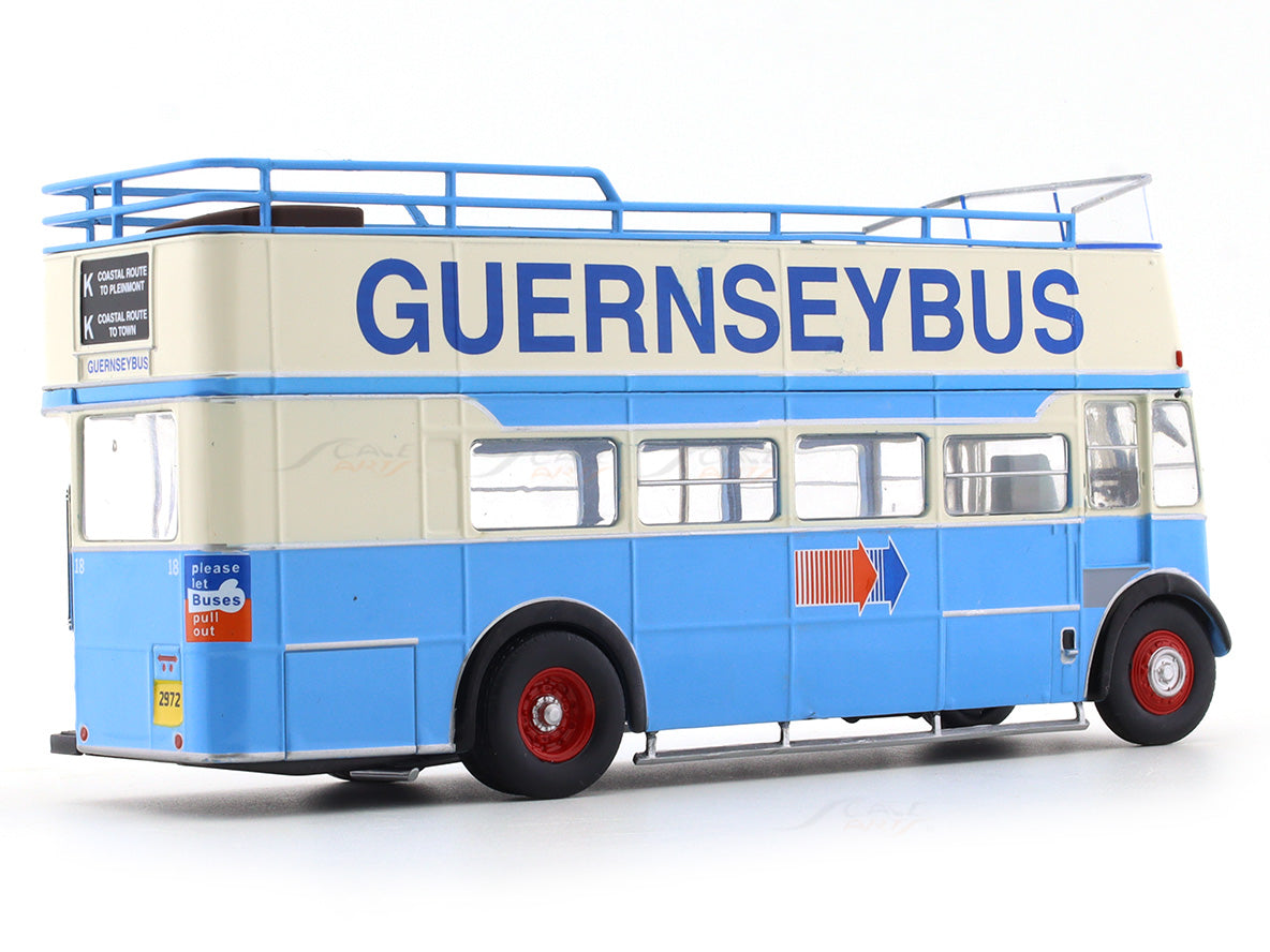 1947 AEC Regent III RT Double Decker London Bus 1:43 diecast scale model bus collectible