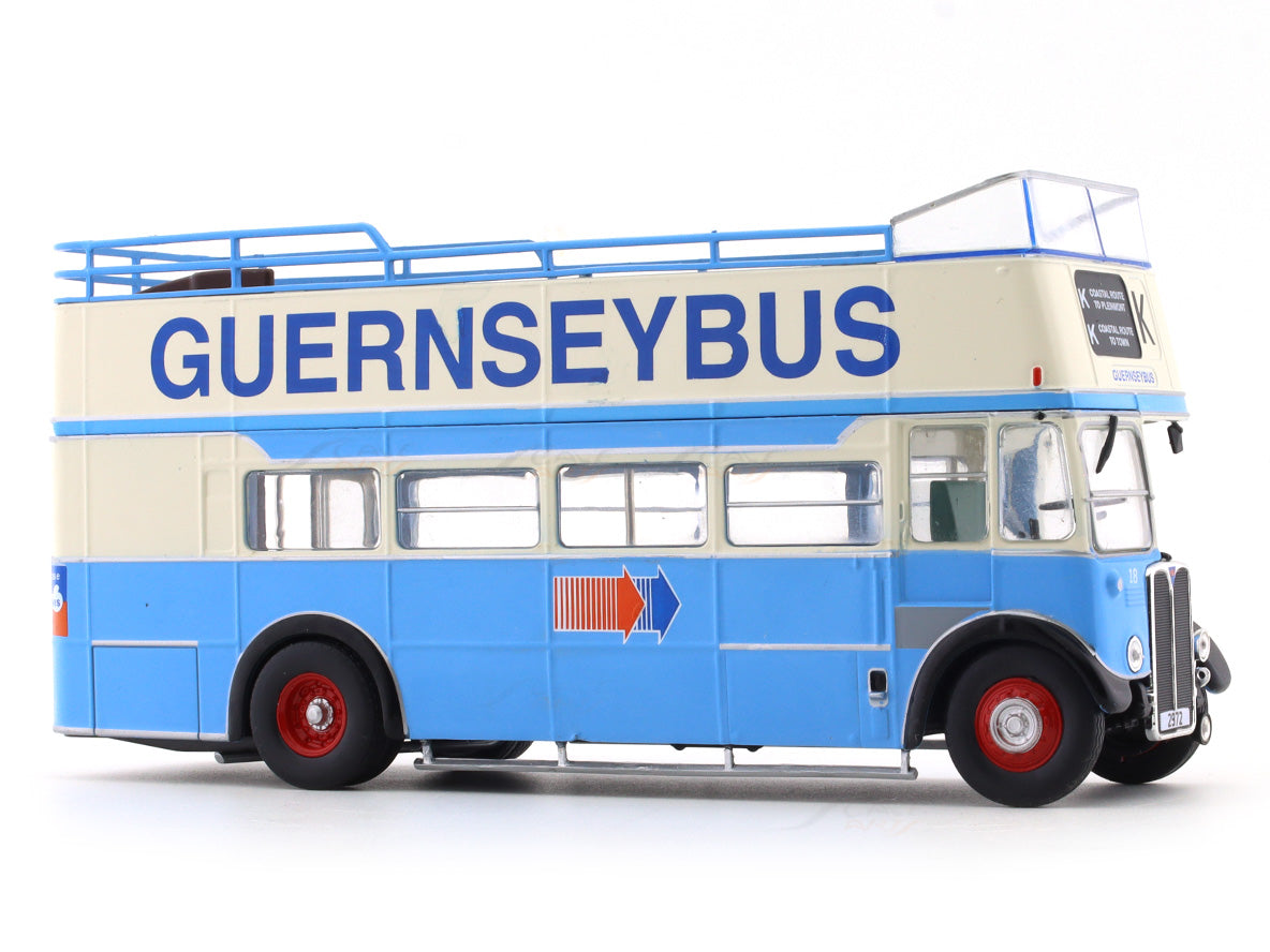 1947 AEC Regent III RT Double Decker London Bus 1:43 diecast scale model bus collectible