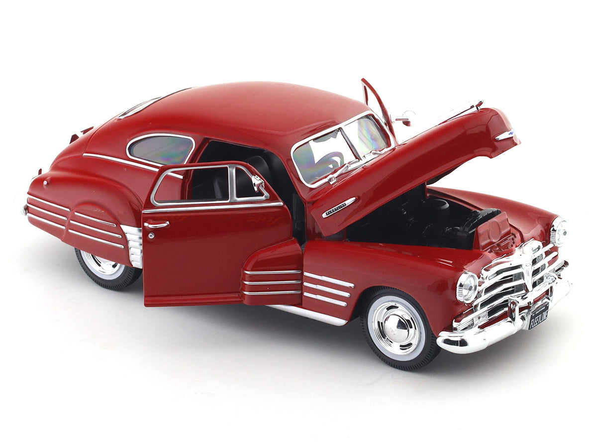 1948 Chevrolet Fleetline Aerosedan red 1:24 Maisto Licensed Diecast Scale Model Car Collectible