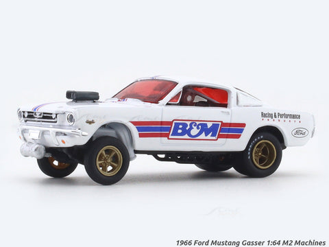 1966 Ford Mustang Gasser BnM 1:64 M2 Machines licensed diecast scale model car 32500-97