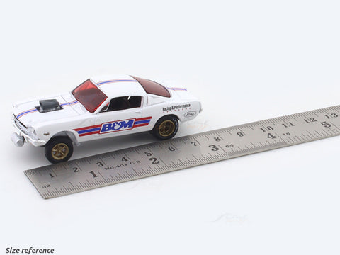 1966 Ford Mustang Gasser BnM 1:64 M2 Machines licensed diecast scale model car 32500-97