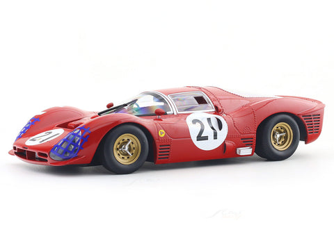 1966 Ferrari 330 P3 Spider No. 21 1:18 Werk83 Licensed Diecast Scale Model Car Collectible