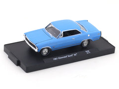 1967 Chevrolet Nova SS blue 1:64 M2 Machines licensed diecast scale model car 11228-108