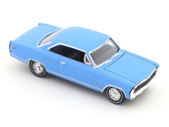 1967 Chevrolet Nova SS blue 1:64 M2 Machines licensed diecast scale model car 11228-108