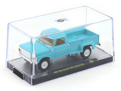 1967 Mercury M-100 Custom Cab blue 1:64 M2 Machines licensed diecast scale model car 32500-89
