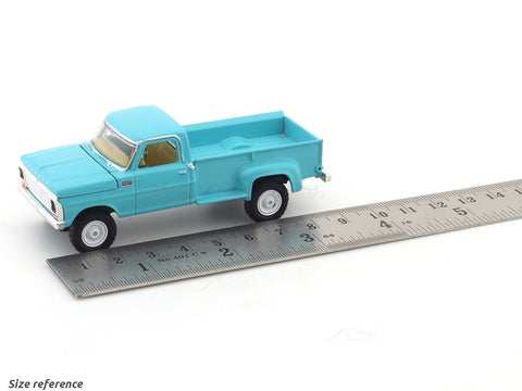 1967 Mercury M-100 Custom Cab blue 1:64 M2 Machines licensed diecast scale model car 32500-89