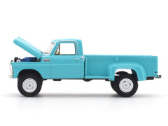 1967 Mercury M-100 Custom Cab blue 1:64 M2 Machines licensed diecast scale model car 32500-89