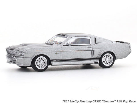 1967 Shelby Mustang GT500 Eleanor 1:64 Pop Race diecast scale model miniature car collectible