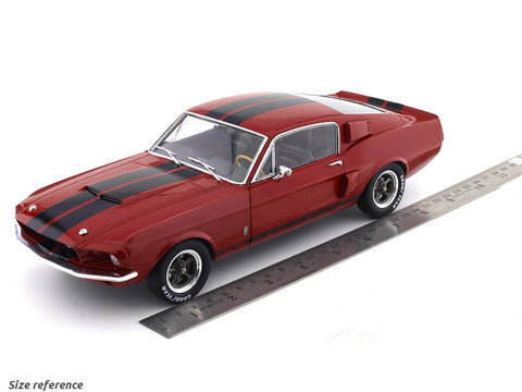 1967 Shelby Mustang GT500 red 1:18 Solido diecast scale model collectible car