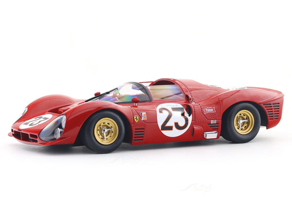 1967 Ferrari 330 P3 Spider No. 23 1:18 Werk83 Licensed Diecast Scale Model Car Collectible