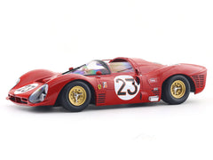 1967 Ferrari 330 P3 Spider No. 23 1:18 Werk83 Licensed Diecast Scale Model Car Collectible