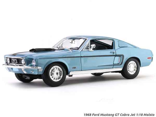 1968 Ford Mustang GT Cobra Jet 1:18 Maisto diecast scale model car collectible