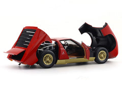 1968 Lamborghini Miura P400 red 1:18 Kyosho licensed premium diecast scale model car collectible