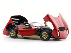 1968 Lamborghini Miura P400 red 1:18 Kyosho licensed premium diecast scale model car collectible