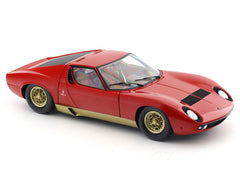 1968 Lamborghini Miura P400 red 1:18 Kyosho licensed premium diecast scale model car collectible
